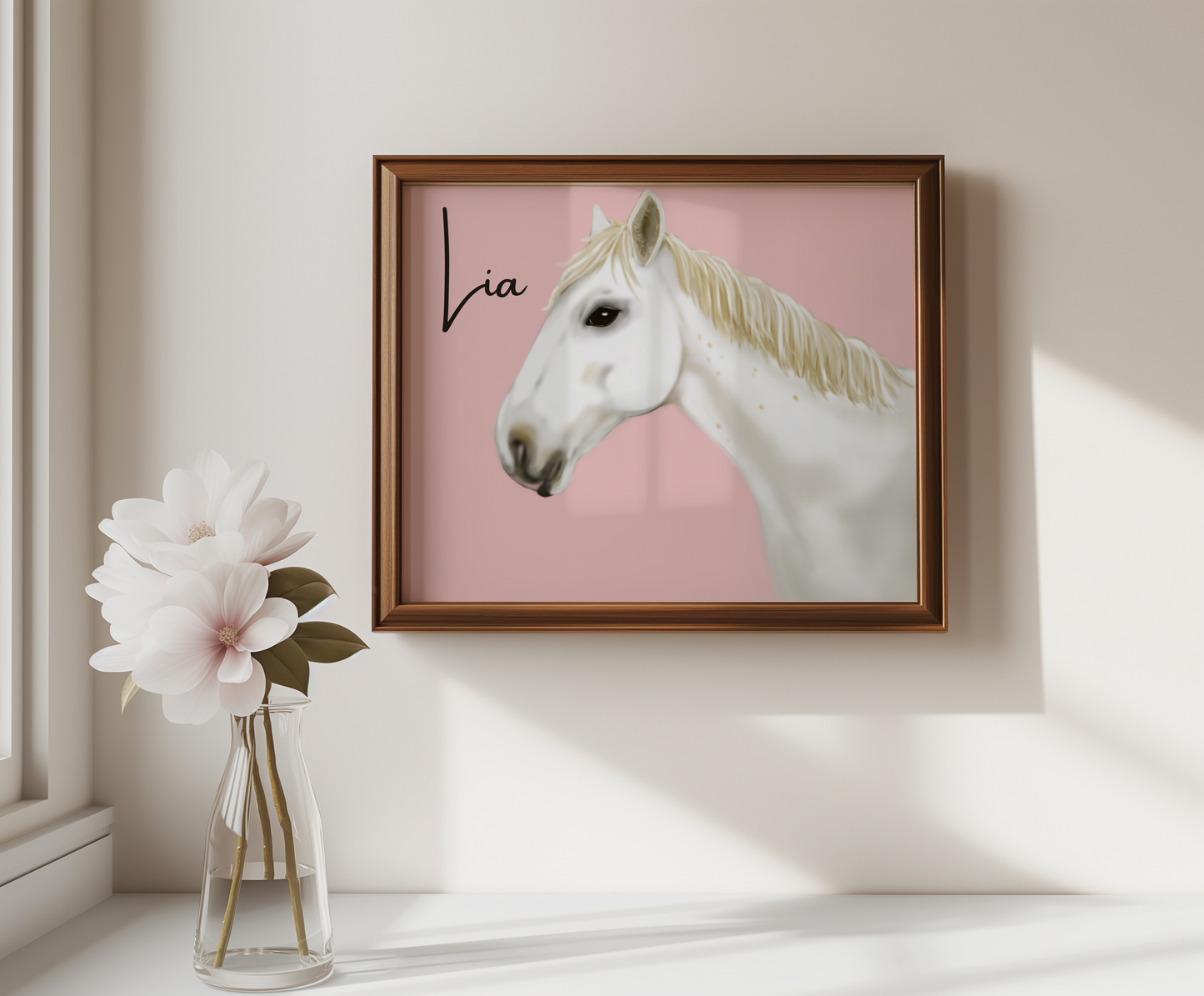 Equine Portraits 1 Horse Headshot With Basic Background